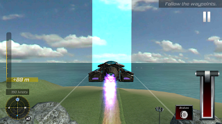 Flying Hovercraft Mobil Car - Screenshot 1