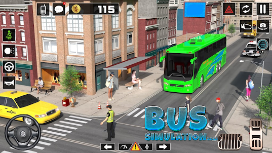 Modern Bus Driving Games 2023