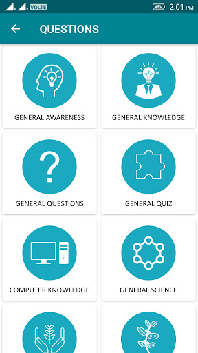 Android application GK & Current Affairs screenshort