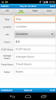 screenshot of My TimeBook
