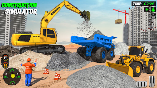 Sand Excavator 3D Simulator androidhappy screenshots 2