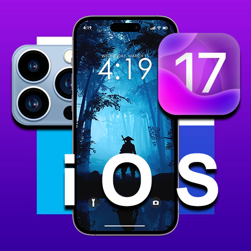 Launcher For iOS 17 Theme 2023 logo