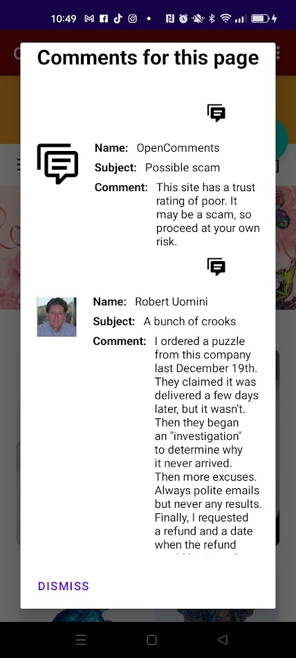 #6. OpenComments (Android) Von: ChiaraMail