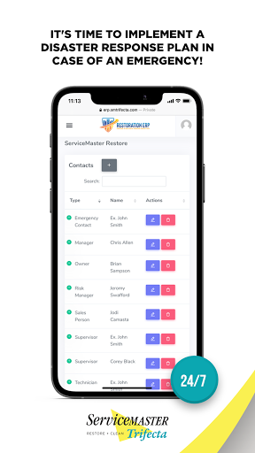 Android application SM Trifecta ERP screenshort