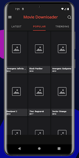 Android application All Torrent Movie Downloader screenshort
