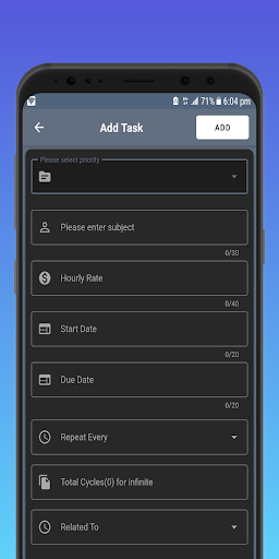 Brancy CRM Screen 3