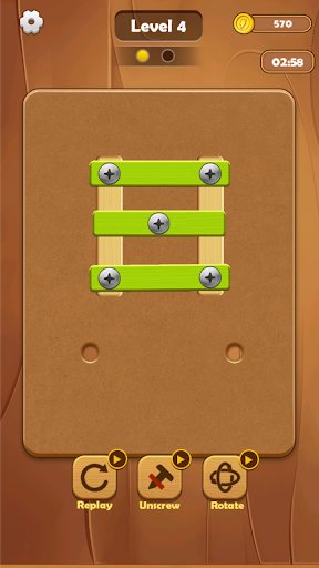 Screw Puzzle：Nuts & Bolts Mod Mở Khóa All