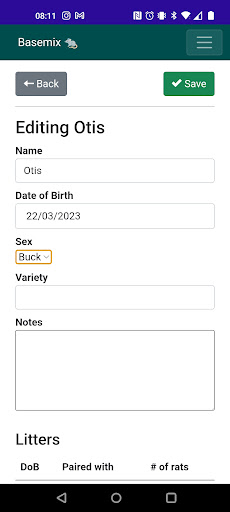 Android application Basemix screenshort