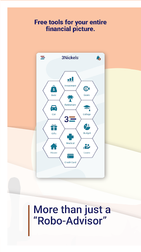 Android application 3Nickels: Invest, Budget, Save screenshort