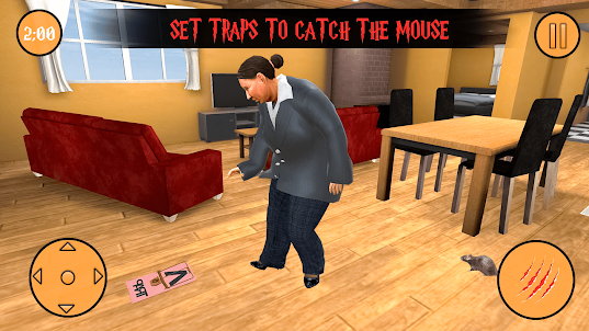 Sim Mouse Catching life Game