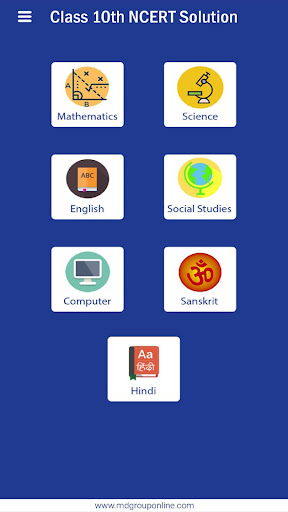 Class 10 NCERT Solutions Screen 2