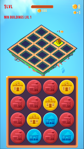 Android application Merge cities screenshort