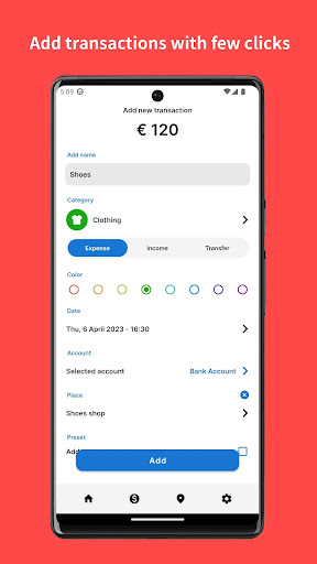 MySpent: Money tracker Screen 3