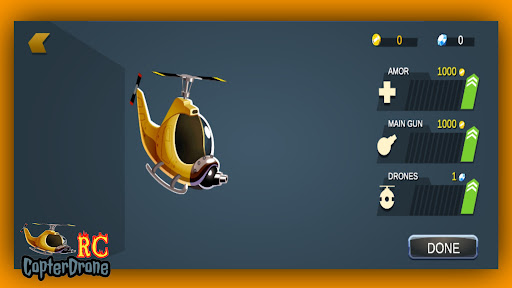 Android application RC COPTERDRONE screenshort