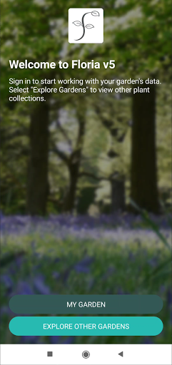 Android application Floria v5 screenshort