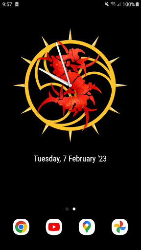 Sepultura Clock Widget Screen 3