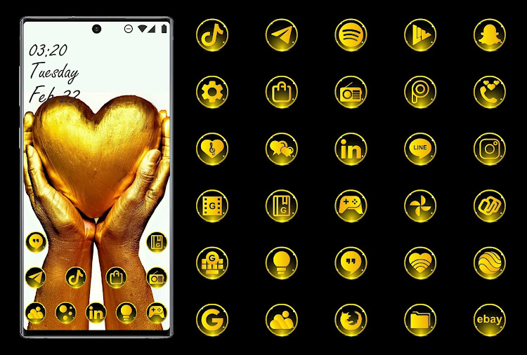 Icon Pack Yellow - v1.0.3 - (Android)