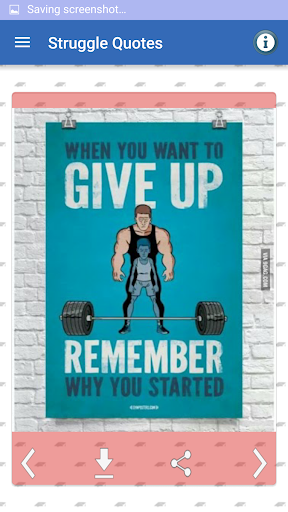 Struggle & Hard Work Quotes Screen 3