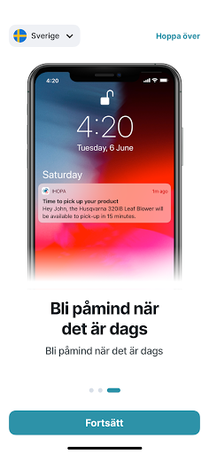 Android application ihopa screenshort