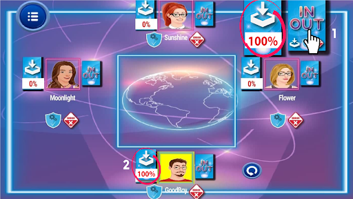 Android application InOut PlayConnect screenshort