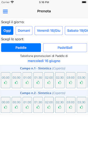 Padel 24/7 Screen 2