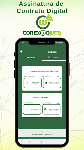Conexão Web Screen 3