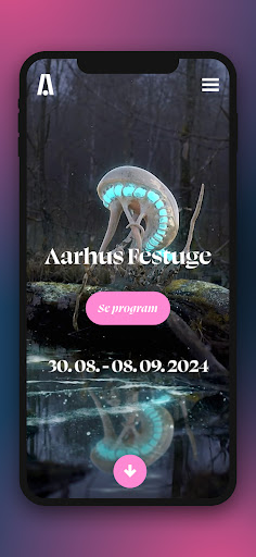 Android application Aarhus Festuge screenshort
