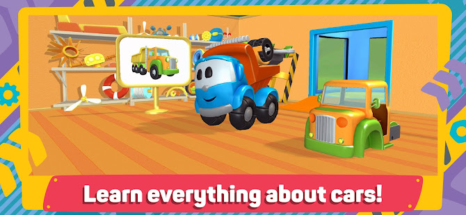 Leo the Truck 2: Jigsaw Puzzles Cars for Kids