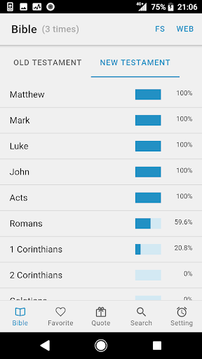 Holy Bible Easy Read Screen 2