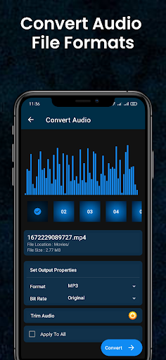 Audio Cutter Audio Joiner App Screen 3