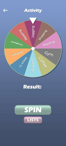 Android application Spin the Wheel Random Picker screenshort