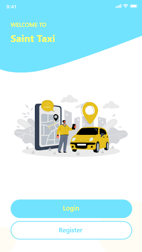 Android application Saint Taxi screenshort