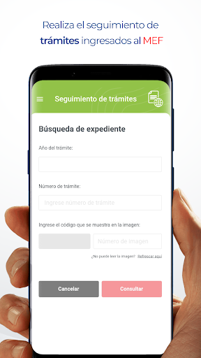 MEFmóvil: Trámites y servicios Screen 3