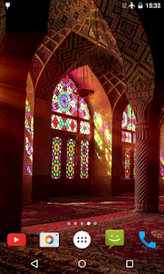 Inside Mosque Live Wallpaper