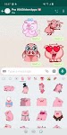 screenshot of Pigs Stickers Packs WASticker