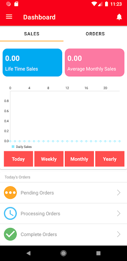 Dawapay Rider App Screen 3