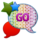 GO SMS - Stars N Rainbows icon