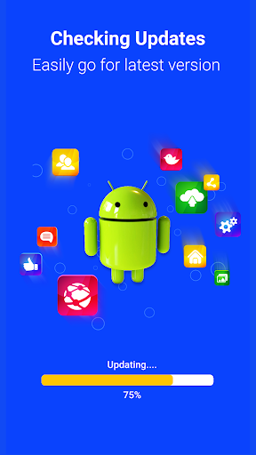 Screenshot of Update Software App: Updates