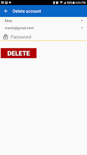 Password Saver Screenshot