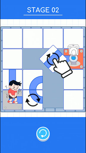 Toilet Slide Puzzle Screen 2