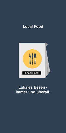 Android application Local Food screenshort