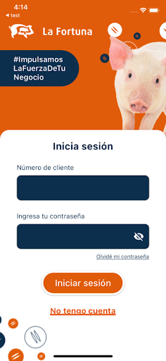 Android application La Fortuna Cerdos screenshort