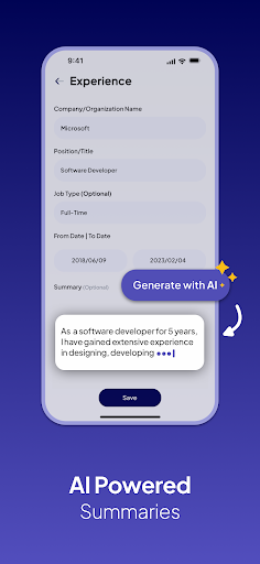 Resume Builder - CV Maker Jubi