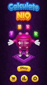 Screenshot 1 Calculate Nio: Math Puzzle Fro android