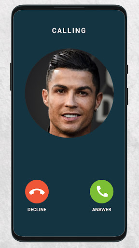 Ronaldo Call & Chat Prank Screen 2