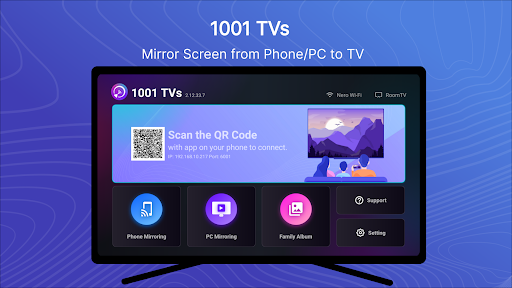 1001 TVs--Cast from Phone+PC 2.12.36.1 screenshots 1