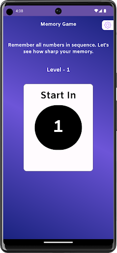 Memory Game - Brain Training Screen 2
