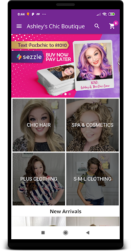 Android application Chic Lifestyle screenshort