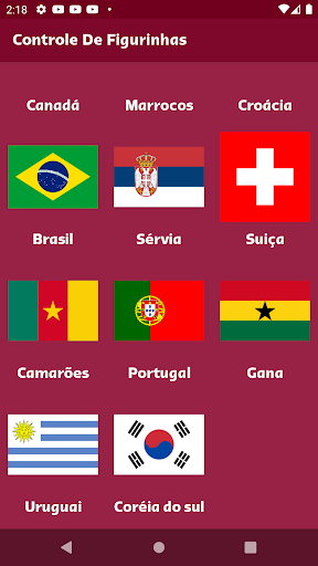 Android application Figurinhas Qatar 2022 screenshort