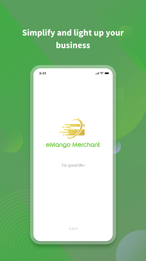 Android application eMango Merchant screenshort
